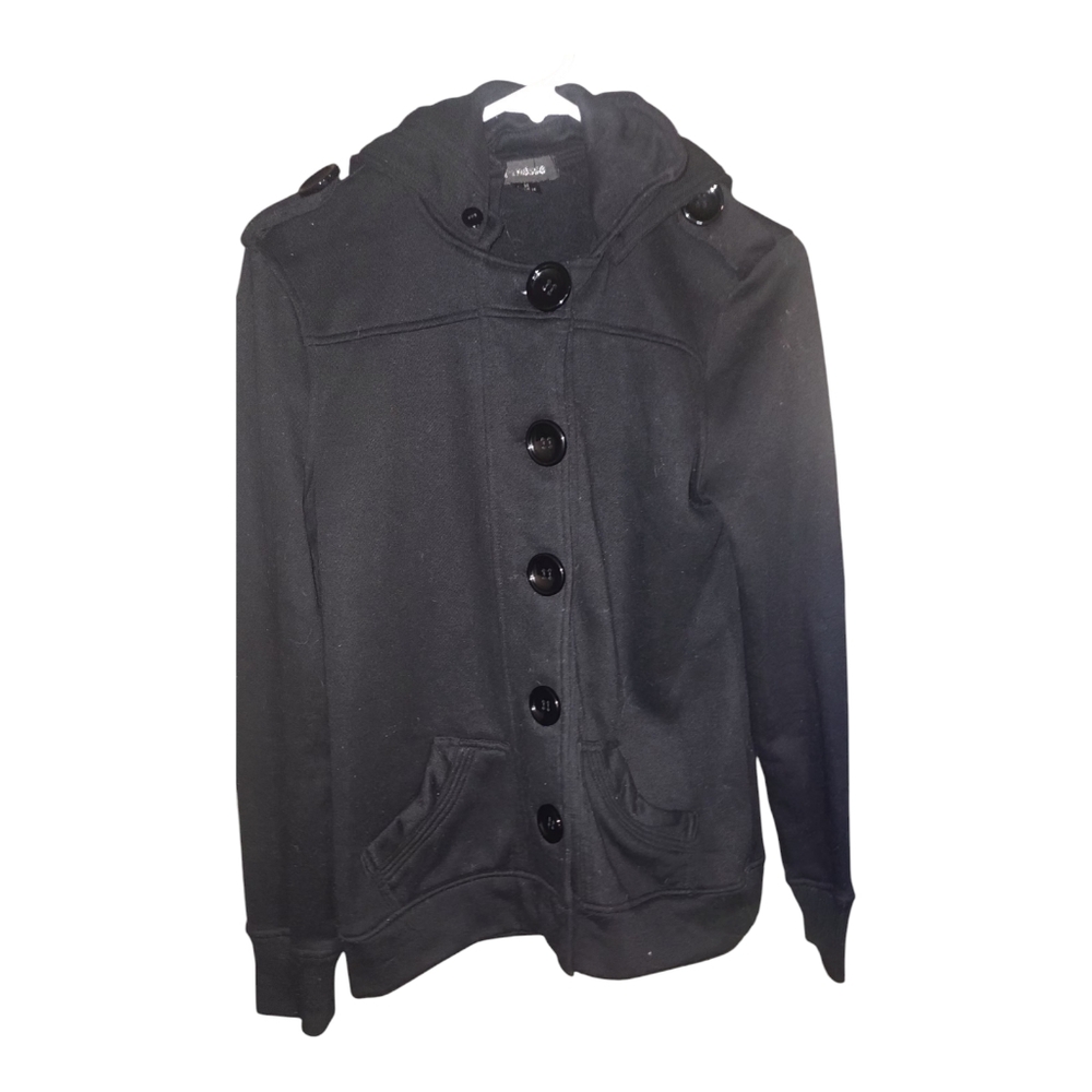 Finesse Womens Black Jacket Size M  